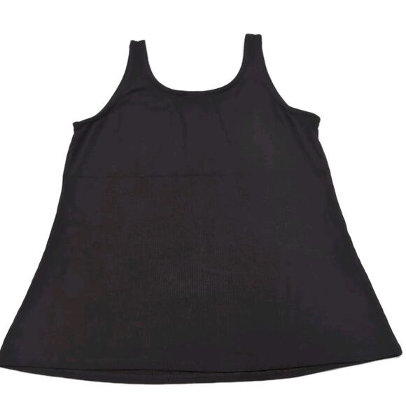Torrid Everyday Tank Top Womens Plus Size 3X Black Scoop Neck Rib & Hook Eye NWT - Picture 7 of 16
